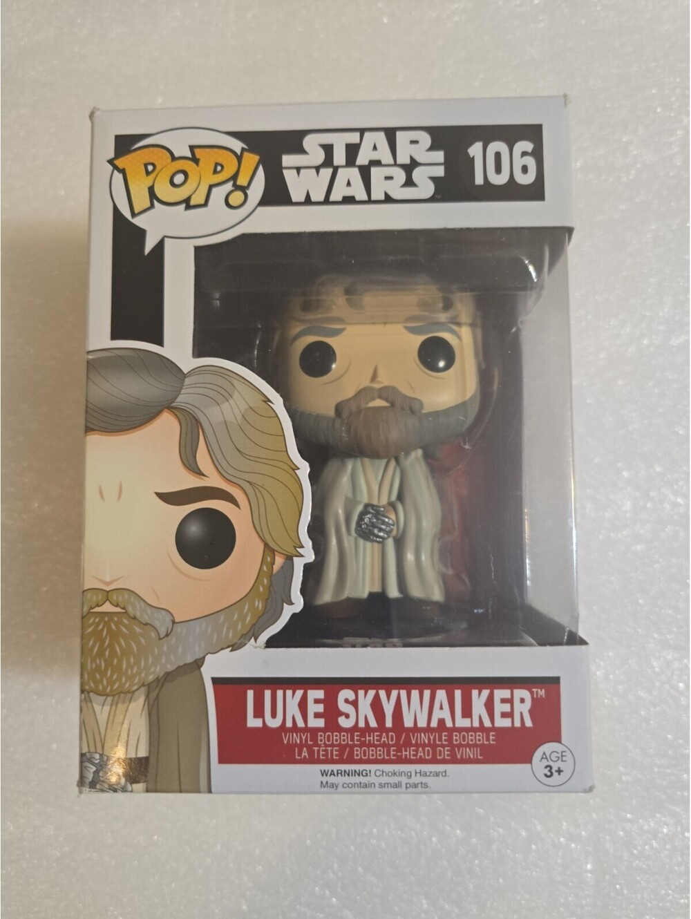 Funko Pop! Vinyl: Star Wars The Force Awakens 106 Luke Skywalker Vaulted NIB
